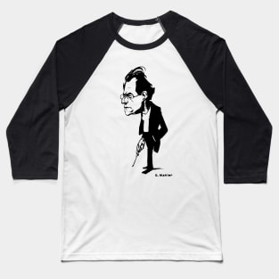 Mahler Conductor Baseball T-Shirt